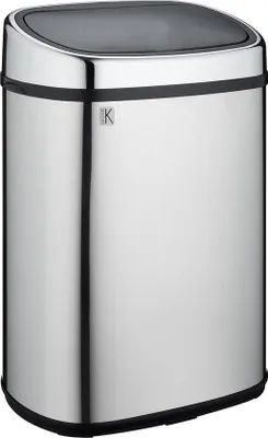 Produktbild von Ein-Touch-Pedal-Müllbehälter 50L Edelstahl