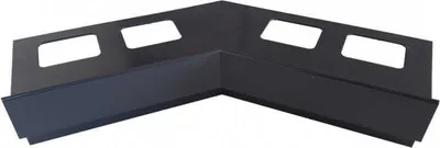 Produktbild von Renoplast Aluminium Traufprofil K35 Keramikboden, Innenecke 135°, Grau