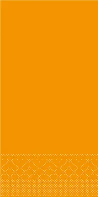 Produktbild von Tissue Serviette Curry/Orange, 33 x 33 cm, 1/8 Falz, 100 Stück - Mank