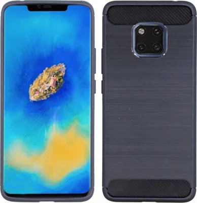 Zdjęcie produktu dla Pokrowiec silikonowy Huawei Mate 20 Pro Carbon Black