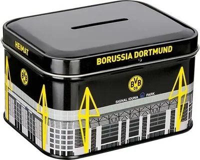 Produktbild von Borussia Dortmund Merchandising BvB Metallspardose 0 0 STK