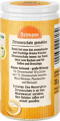 Produktbild von Zitronenschale gemahlen