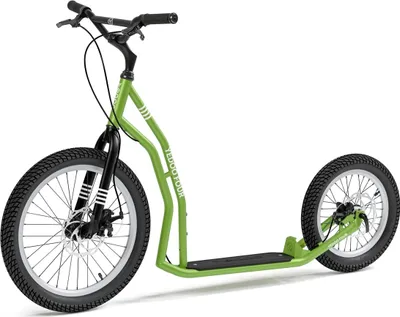 Produktbild von Tretroller Yedoo Numbers New Four 20/16 Dogscooter Scooter Cityscooter grün