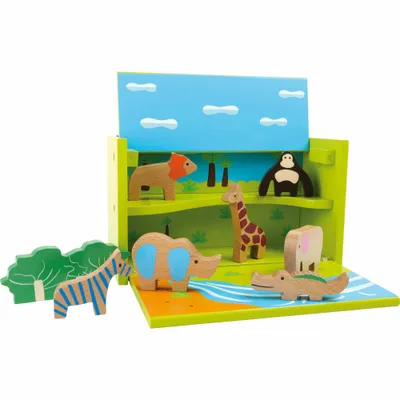 Immagine prodotto di Legler small foot Spielbox Zoo, ab 3 Jahre, 5715