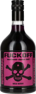 Image de Fuckoff NIGHTMARE Wild Berry Liqueur 15% Vol. 0,7l