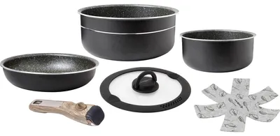 Produktbild von Camping Koch Geschirr Set Pirate Spacemaster - Ø22 cm Outdoor Topf Pfanne