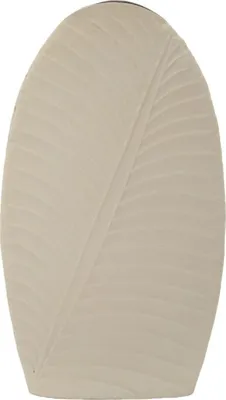 Image de Vase « Dune » de Mauro Ferretti, haut, couleur crème, 31 x 13 x 53,5 cm
