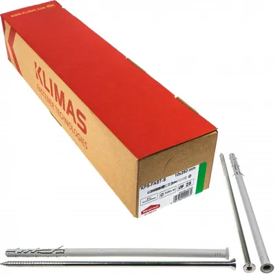 Obrázok produktu pre Rozperná rámová hmoždinka 10x260 STOŽEK TX Torx, 25 ks