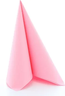 Produktbild von Airlaid Serviette Rosa, 40 x 40 cm, 50 Stück - Mank