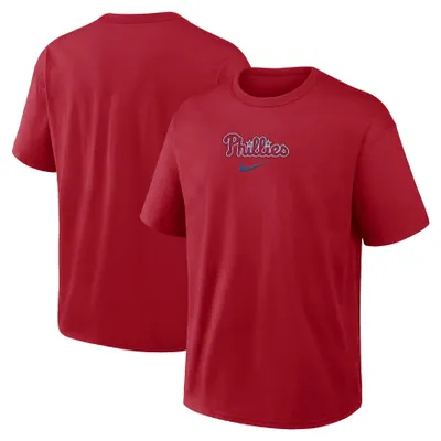 Immagine prodotto di Maglietta da uomo Philadelphia Phillies MLB, modello ampio, in cotone pesante – Taglia: XL