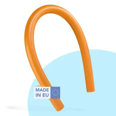 Produktbild von WEKOFUN Schwimmnudel 160 cm Poolnudel für Kinder & Erwachsene – Wassernudel für Badespaß & Aqua Fitness, PE-Schaum – Farbe: Orange