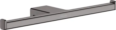 Produktbild von Doppelpapierrollenhalter ADDSTORIS ohne Deckel brushed black brushed black