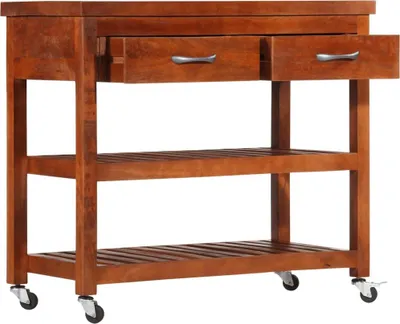 Obrázek produktu pro vidaXL Servírovací vozík 100x48x89 cm masivní dřevo akácie