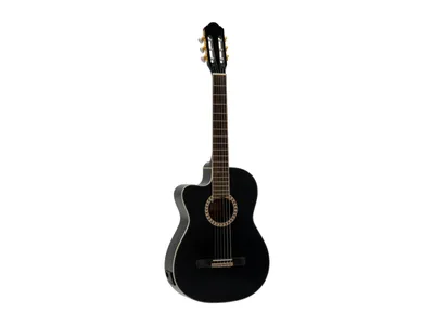 Obrázok produktu pre Klasická gitara DIMAVERY CN-600L, čierna (26235009)