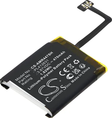 Immagine prodotto di TECHTEK Batteria compatibile con [Amazfit] GTR 4 47mm sostituisce PL412631