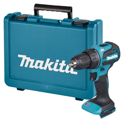 Obrázok produktu pre Akumulátorová vŕtačka Makita DDF 490 ZE 18 V 65 Nm bezkomutátorová + kufrík – bez akumulátora, bez nabíjačky