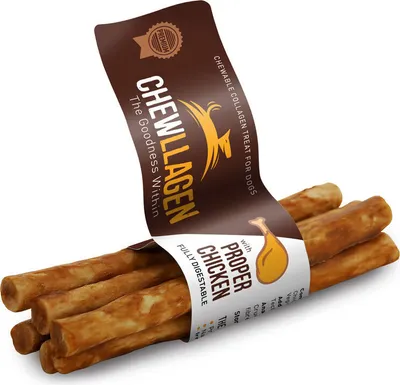 Productafbeelding van Hondensnacks Chewllagen, kip, 40 stuks