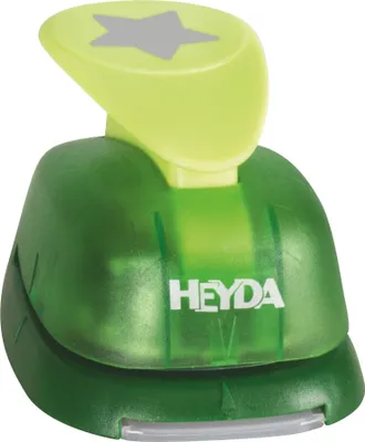 Produktbild von HEYDA Motivstanzer XL "Stern" Farbe: grün