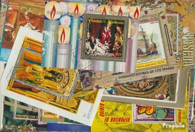 Produktbild von Briefmarken Äquatorialguinea 100 verschiedene Blöcke und Kleinbögen