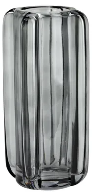 Image de Vase en verre gris texturé Design moderne