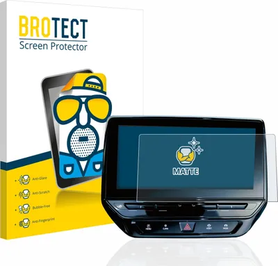 Produktbild von BROTECT Schutzfolie für Volkswagen ID.4 Discover Pro 12" Displayschutz Displayschutzfolie Folie Matt Entspiegelungsfolie