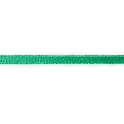 Obrázok produktu pre Saténová stuha, 4 m x 6 mm, zelená