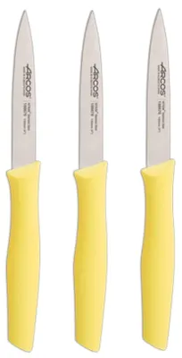 Zdjęcie produktu dla Zestaw 3 noży obierkowych Arcos Nitrum, 100 mm