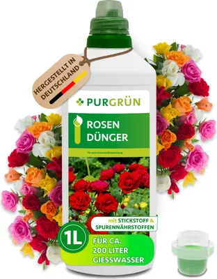Produktbild von Purgrün Rosendünger 1 Liter,