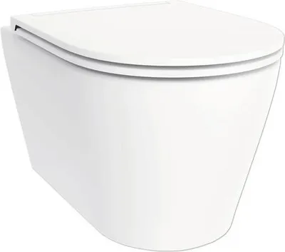 Obrázek produktu pro Závěsné WC set form&style SIX bez splachovacího kruhu vč. WC prkénka