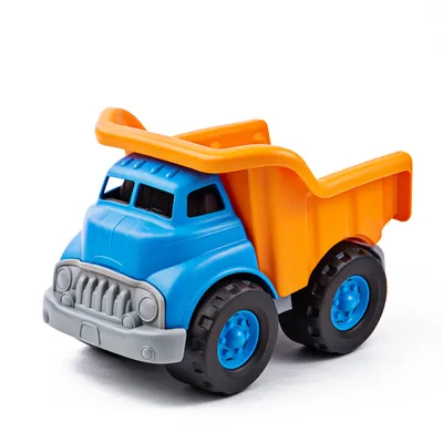 Obrázok produktu pre Zelené hračky Sklápacie auto modro-oranžové
