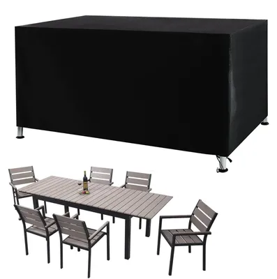 Image de Housse de protection pour mobilier de jardin, dimensions 340 x 260 x 70 cm, imperméable