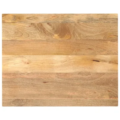 Image de Plateau de table 100x80x3,8 cm Rectangulaire Bois massif Mango