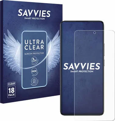 A product box and a screen protector on a phone.