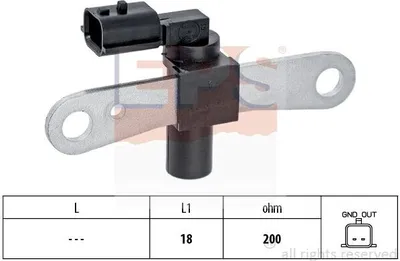Produktbild von EPS 1.953.659 Kurbelwellensensor Impulsgeber für RENAULT TWINGO II (CN0)