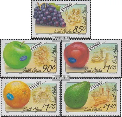 Produktbild von Briefmarken Südafrika 1994 Mi 917-921 (kompl.Ausg.) postfrisch Exportprodukte