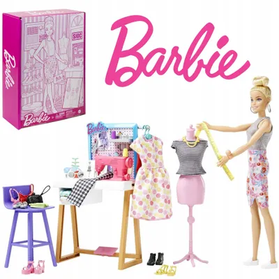 Produktbild von Mattel Barbie Modedesignerin & Kreativstudio Puppe