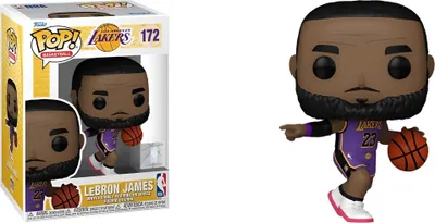 Produktbild von NBA Legends POP! Sports Vinyl Figur Lakers -LeBron James 9 cm