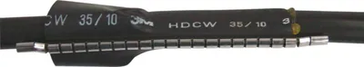 Produktbild von 3M HDCW-80/25-750, Schrumpfschlauch, Schwarz, 75 cm, 9,3 cm, 1 Stück(e), 2,5 cm