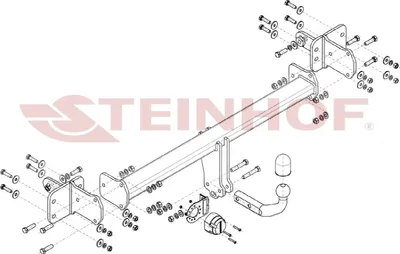 Produktbild von Z547101 Anhängerkupplung passend für MERCEDES W213 01/2016- starr