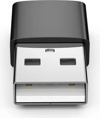 Obrázok produktu pre INF Adaptér USB-A (samec) na USB-C (samica). čierna