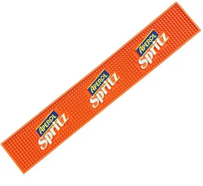Produktbild von Aperol Spritz Gummi-Barläufer für Pubs und Bars