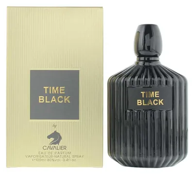 Imagen del producto de Kavalier, Schwarz Zeit, Eau de Parfum, Unisex, 100 ml.Nota: Si se trata del nombre de un producto, a menudo no se traduce todo literalmente. Una variante más natural para el mercado alemán sería: Cavalier, Tiempo