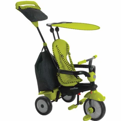Immagine prodotto di glow Touch Steering® Dreirad 4-in-1 di smarTrike® - Farbe: Verde incandescente