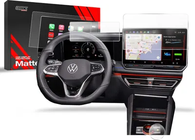 Produktbild von Matte Autodisplayfolie 3in1 für Volkswagen Tayron 12,9" (2024-2025), Grizz Protector