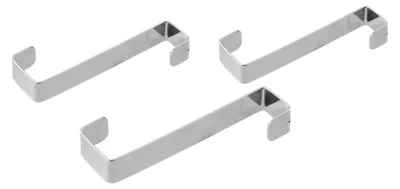 Image de Lot de 3 crochets pour porte et placard Fackelmann Tecno