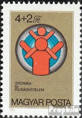 Produktbild von Briefmarken Ungarn 1984 Mi 3669A (kompl.Ausg.) postfrisch Jugendschutzfonds
