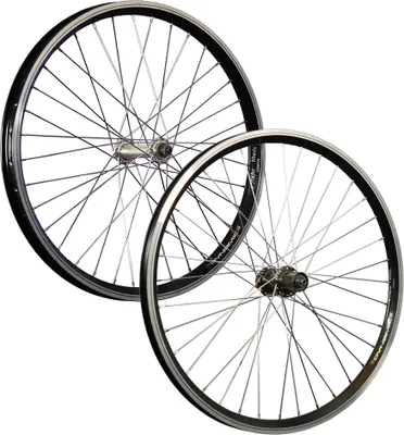 Produktbild von 24 Zoll Laufradsatz Dynamic 4 Hohlkammer Shimano Cues QC300 7-11 schwarz
