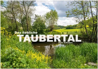 Produktbild von Das lieblicheTaubertal. (Wandkalender 2025 DIN A2 quer), CALVENDO Monatskalender