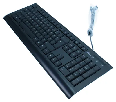 Produktbild von MediaRange Tastatur Standard Keybord black USB 2.0