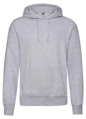 Produktbild von Fruit of the Loom - "Classic" Kapuzenpullover für Herren FK2758 (S) (Grau meliert)